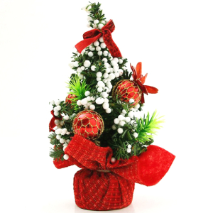 20cm Red Mini Christmas Tree