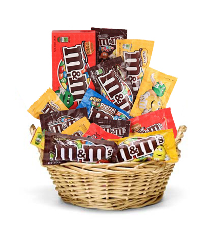 Online M&M's Gift Basket in Manila Philippines