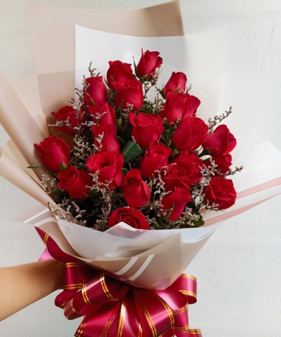 24 Red Roses Bouquet